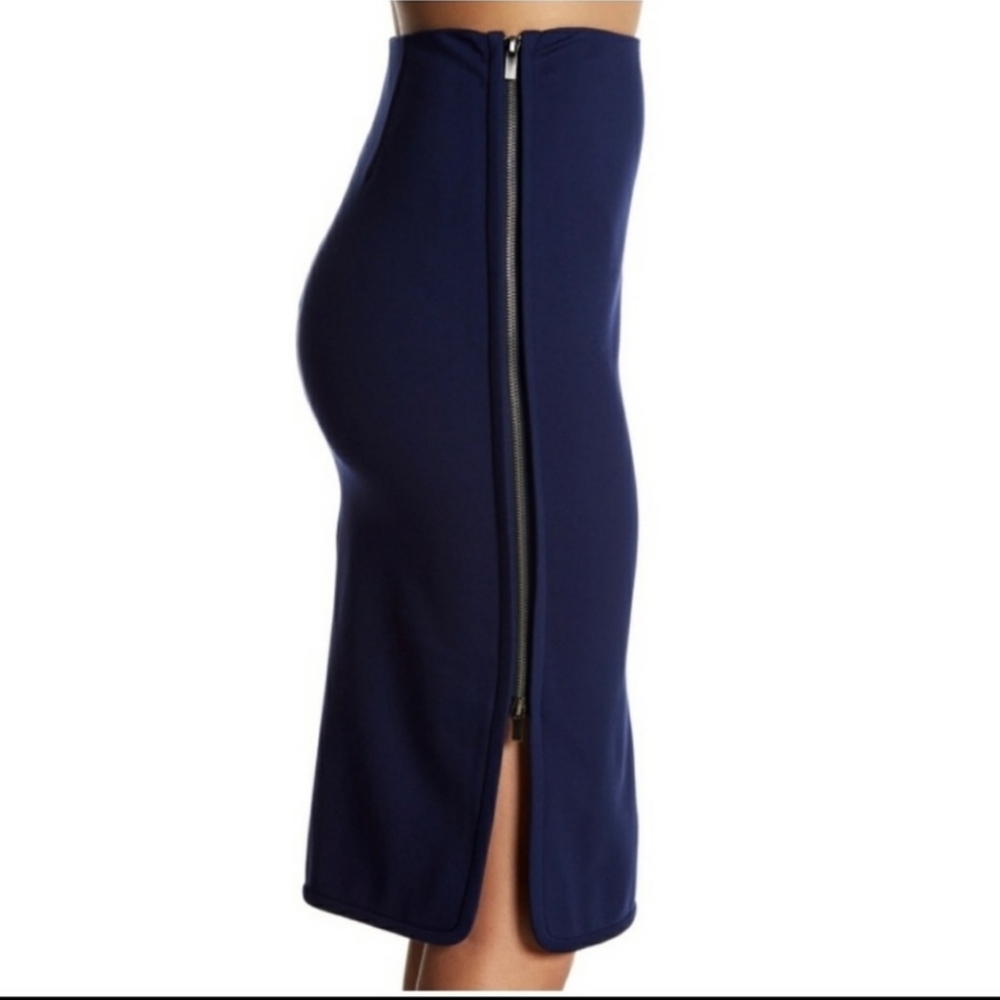 DIANE VON FURSTENBERG Double‎ side zipper pencil skirt size 6 - Picture 8 of 8